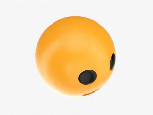 Emoji 064 Neutral 3D Model