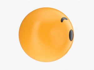 Emoji 065 Triste Modelo 3D