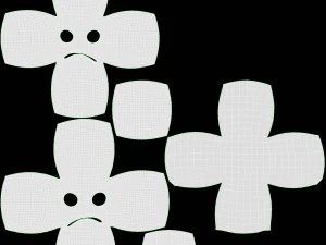 Emoji 066 confuso Modelo 3D