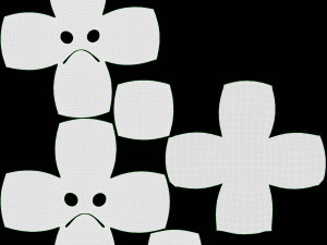 Emoji 067 Frowning 3D Модель