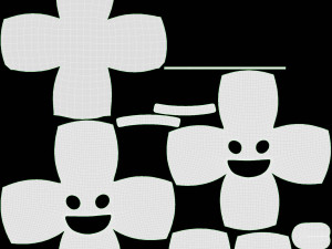 Emoji 068 White Smiling 3D Model