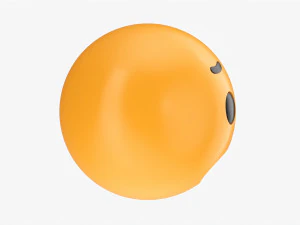 Emoji 070 Feared 3D Model