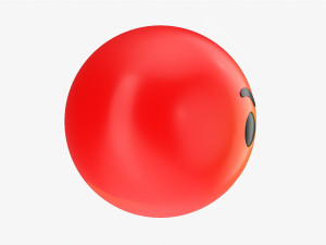 Emoji 071 Angry Modelo 3D