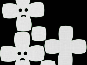 Emoji 072 Crying With Tear 3D Model