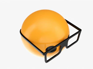 Emoji 074 Smiling With Glasses 3D Model