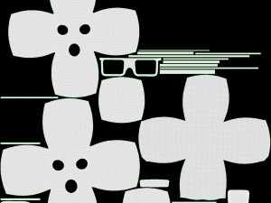 Emoji 075 Speechless With Teeth Tongue Glasses 3Dモデル