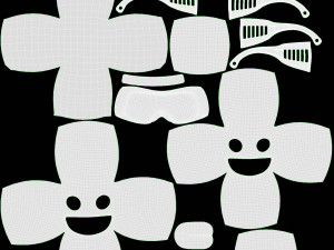 Emoji 087 Laughing With Diving Glasses Model 3D