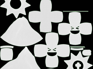 Emoji 090 Laughing With Elf Hat Modello 3D
