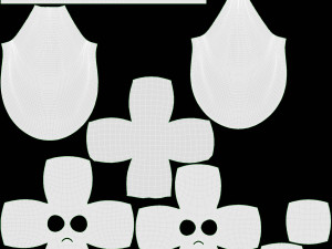 Emoji 093 Disappointed With Santa Hat 3D 模型