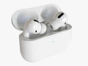 Airpods Pro 2nd Generation 2021 3D Model