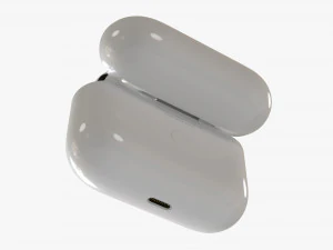Airpods Pro 2nd Generation 2021 3D Model