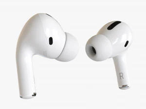 Airpods Pro 2nd Generation 2021 3D Model