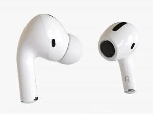 Airpods Pro 2nd Generation 2021 3D Model