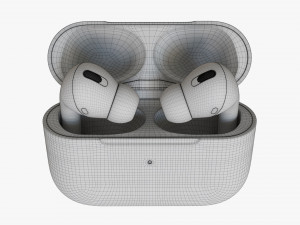 Airpods Pro 2nd Generation 2021 3D-Modell