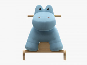 Baby Crocodile Rocking Chair Modelo 3D
