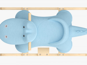 Baby Crocodile Rocking Chair Modelo 3D