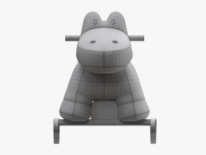 Baby Crocodile Rocking Chair Modelo 3D