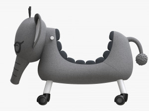 Baby Elephant Ride-On Modèle 3D