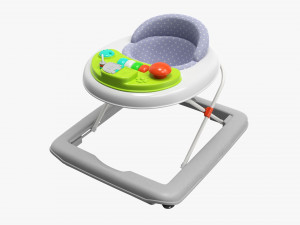 Baby Go Round Walker 3D Model