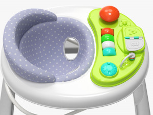 Baby Go Round Walker Modello 3D