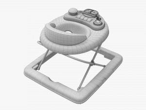 Baby Go Round Walker Modello 3D