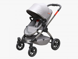 Baby Stroller 01 3D Model