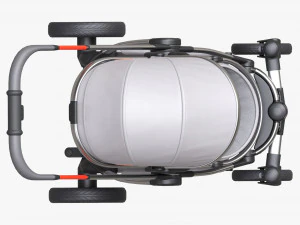 Baby Stroller 01 3D Model