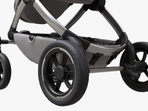 Baby Stroller 01 Model 3D