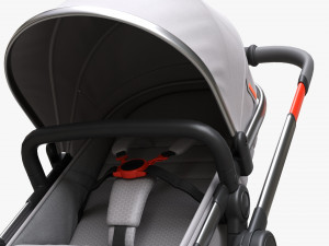 Baby Stroller 01 Model 3D