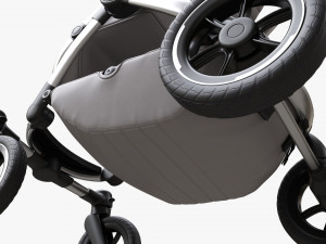Baby Stroller 01 Model 3D