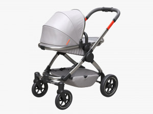 Baby Stroller 02 3D 模型