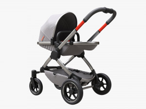 Baby Stroller 02 3D Model