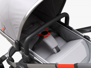 Baby Stroller 02 3D Model