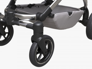 Baby Stroller 02 3D Model