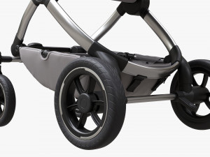 Baby Stroller 02 3D Model