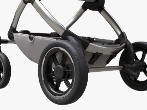 Baby Stroller 02 3D Model