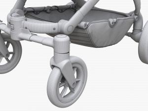 Baby Stroller 02 3D Model
