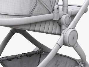 Baby Stroller 02 3D Model