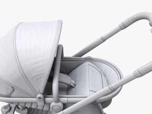 Baby Stroller 02 3D Model