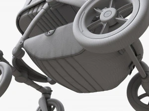 Baby Stroller 02 3D Model