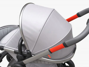 Baby Stroller 03 3D Model