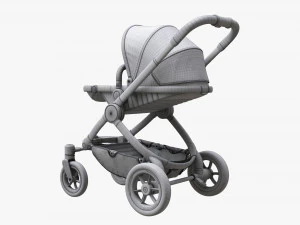 Baby Stroller 03 3D Model