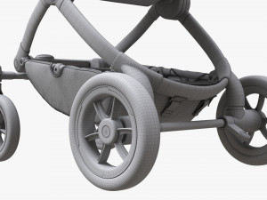 Baby Stroller 03 Modello 3D