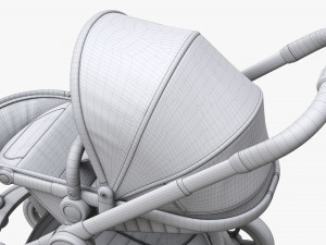 Baby Stroller 03 Modello 3D