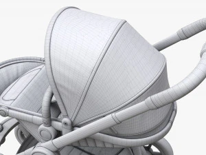 Baby Stroller 03 3D Model