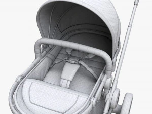 Baby Stroller 03 3D Model