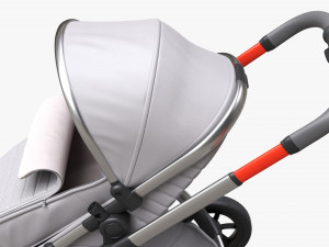 Baby Stroller 04 3D-Modell