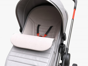 Baby Stroller 04 3D-Modell