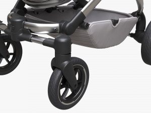 Baby Stroller 04 3D-Modell