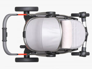 Baby Stroller 04 3D Model